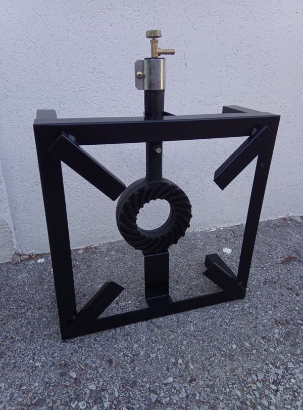 Brûleur à gaz en fonte