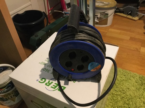 Rallonge 15 m avec enrouleur