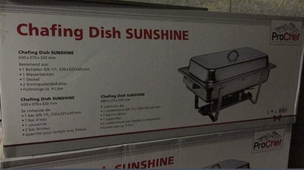 Chafing dish