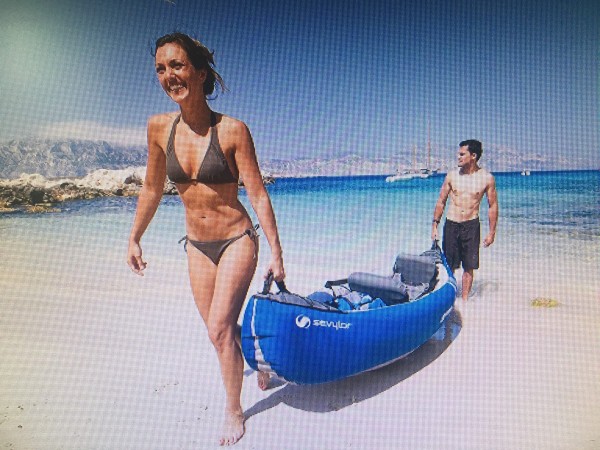 canoé gonflable pour deux adultes