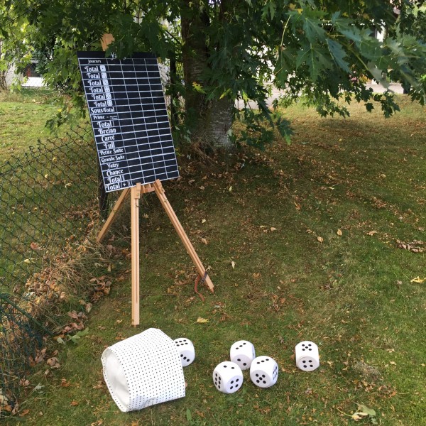 Yatzee - Jeux Géants