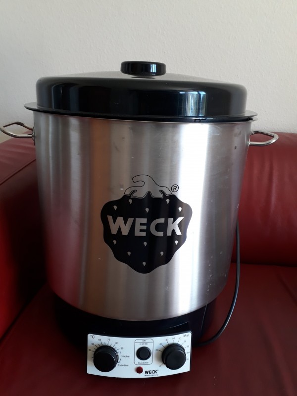Weck - stérilisateur autoclave - pour faire conserves et bocaux (p.ex. sauce tomate pour l'hiver)