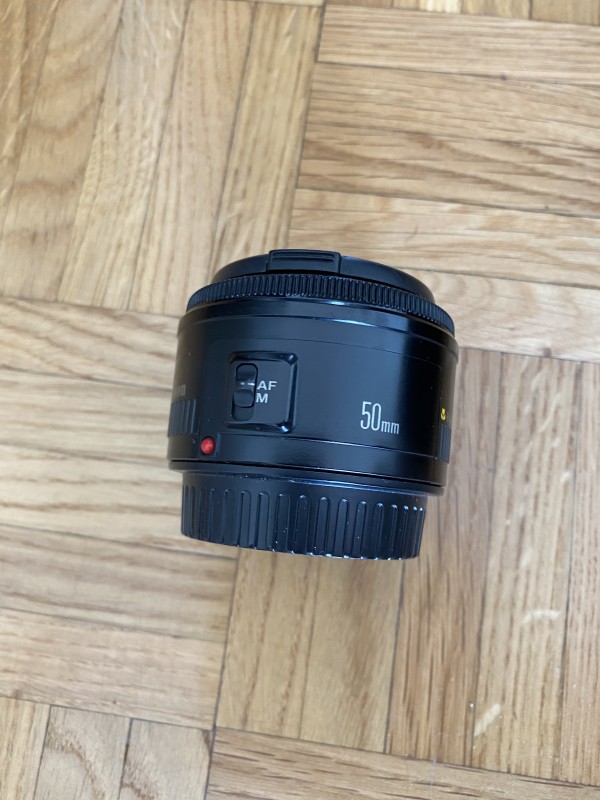 Canon EF 50 mm F1.8 pour appareil photo reflex Canon
