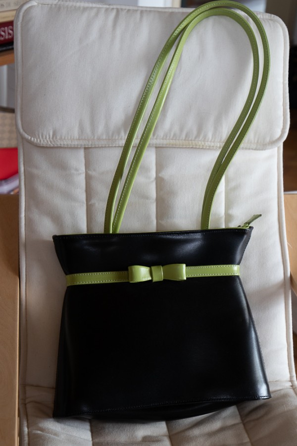 Sac à main en cuir - excellent état - fabrication artisanale