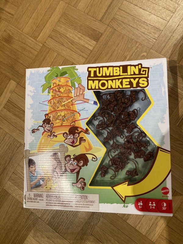 Tumblin’ monkeys