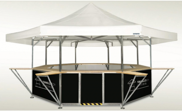 Tonnelle 8 côtés