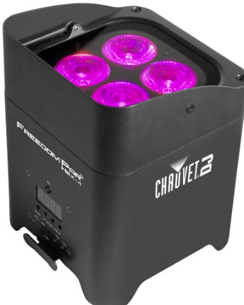 Spot d'ambiance CHAUVET sur batterie