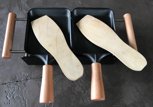 Four à raclette tête à tête (avec bougies)